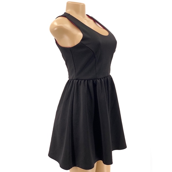 Cute Color Block Zipper Dress - Picture 2 of 8